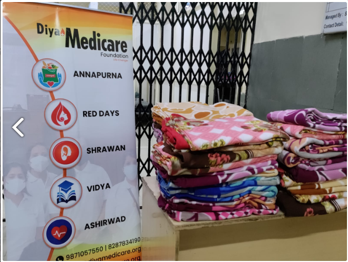 Blanket Distributed Nizamudin Rain Basera2022