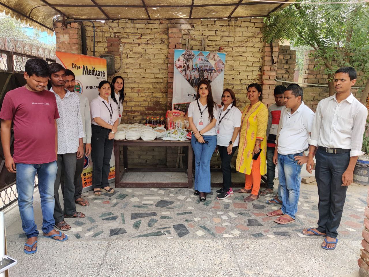 Ration Support Blind hostel may 2023