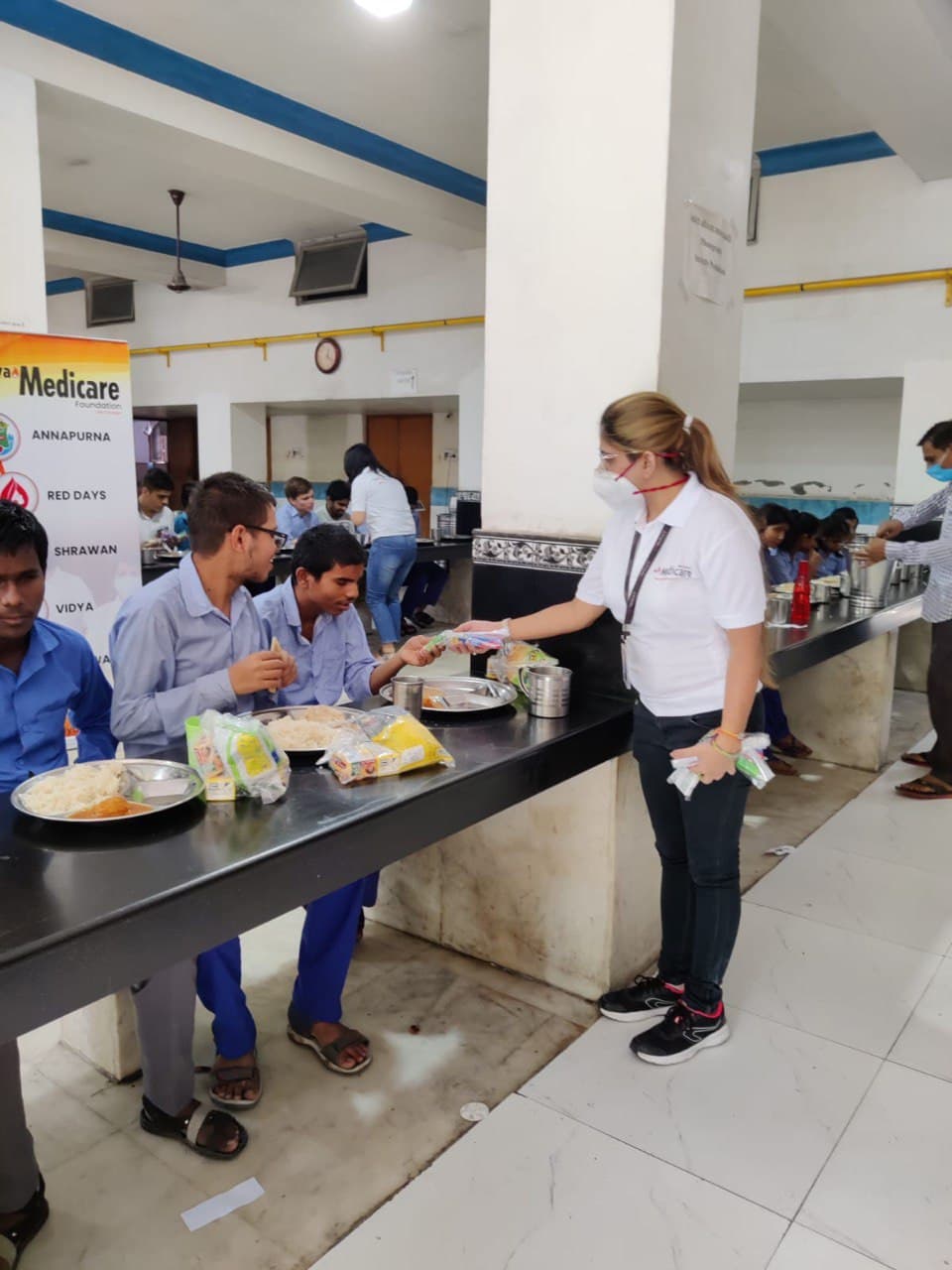 Meals Distribution to Blind Children in Sep 2021 